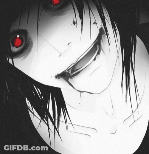 Jeff The Killer Head Shake GIF