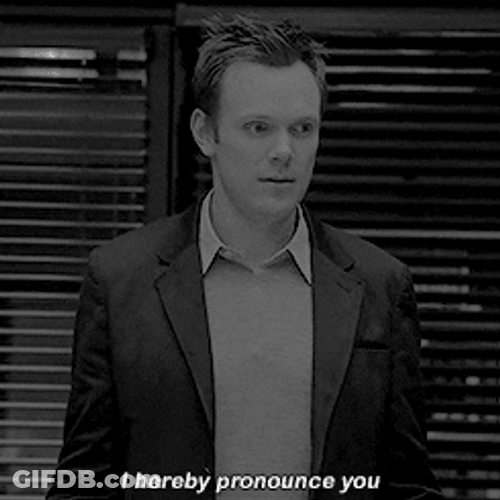 Jeff Winger I Hereby Pronounce You GIF