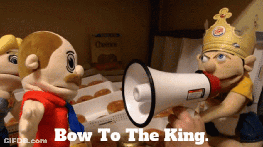 Jeffy Bow To The King GIF