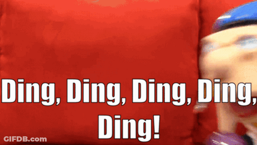 Jeffy Crazy Ding Ding Ding GIF