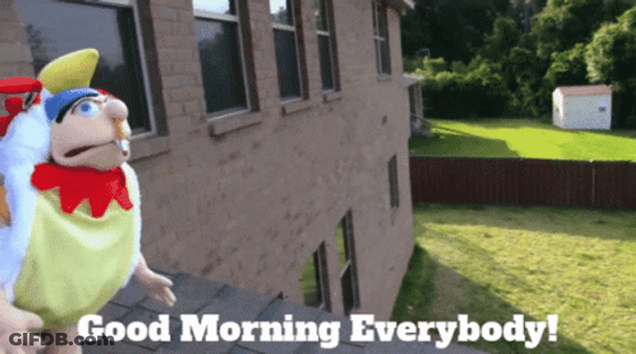 Jeffy Good Morning Everybody GIF