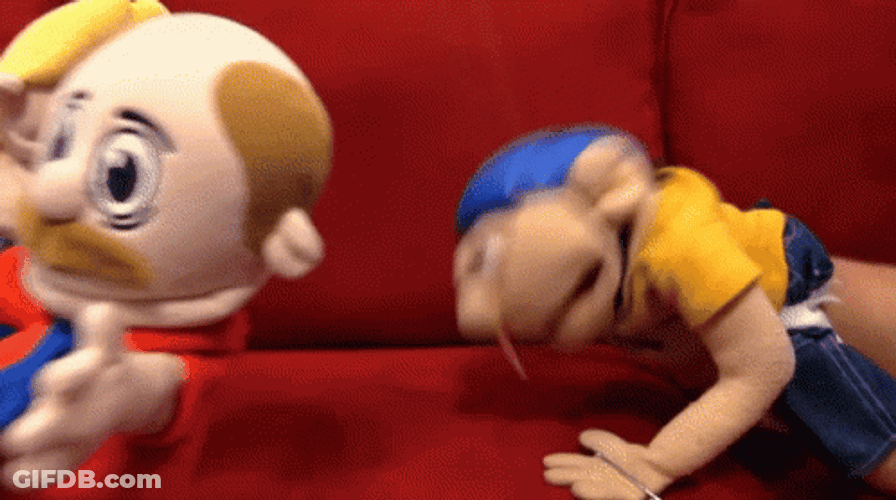 Jeffy Shouting And Vomited Something GIF