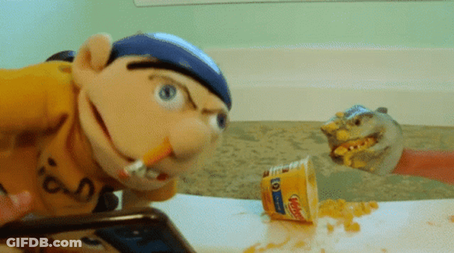 Jeffy Taking Selfie GIF