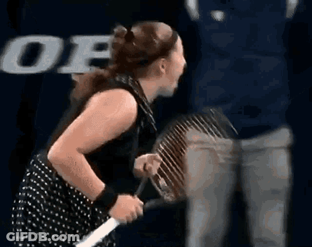 Jelena Ostapenko Come On GIF