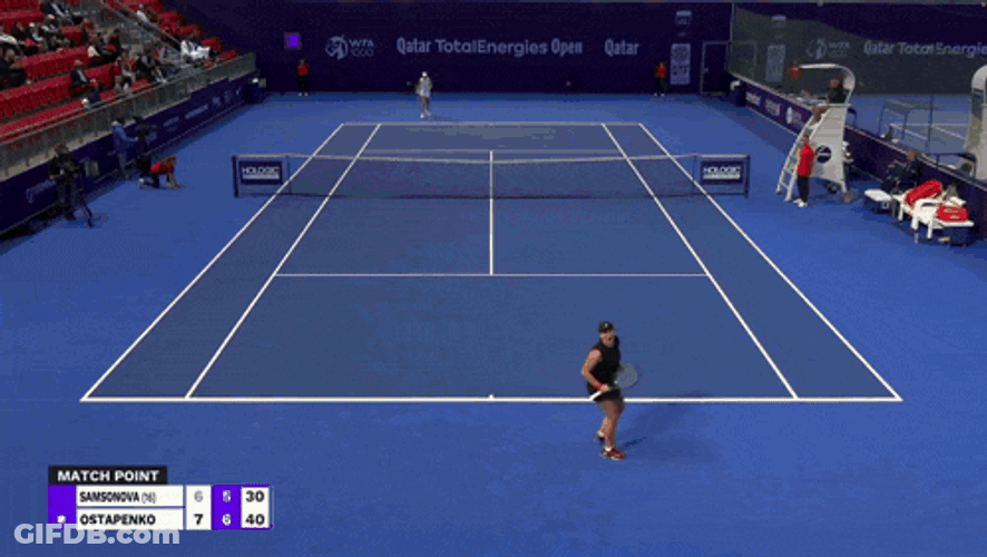 Jelena Ostapenko Screaming Ostapenko Roar GIF