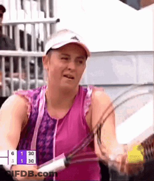 Jelena Ostapenko Serve GIF