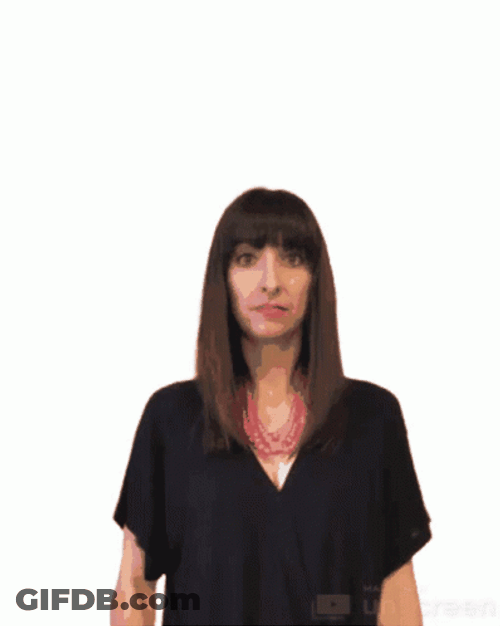 Jenn Robbins Careful Raising Hand GIF