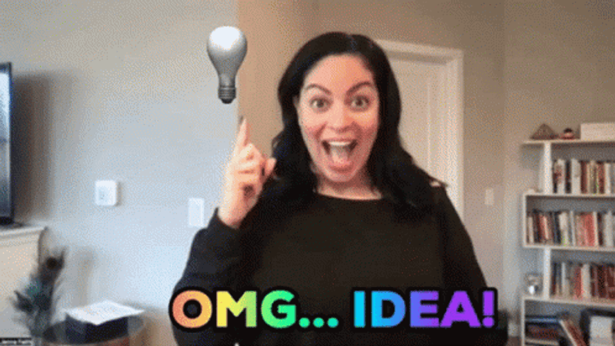 Jenn Scalia Omg Idea GIF