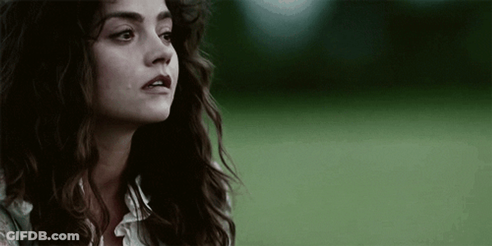 Jenna Coleman Looking Somewhere Nothing GIF