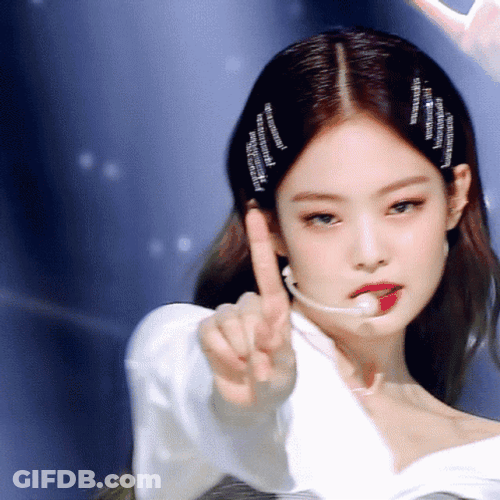 Jennie Kim Performing GIF