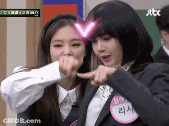Jennie Lisa GIF