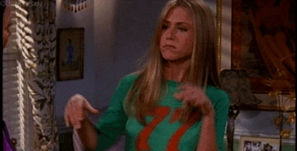 Jennifer Aniston Annoyed Funny GIF