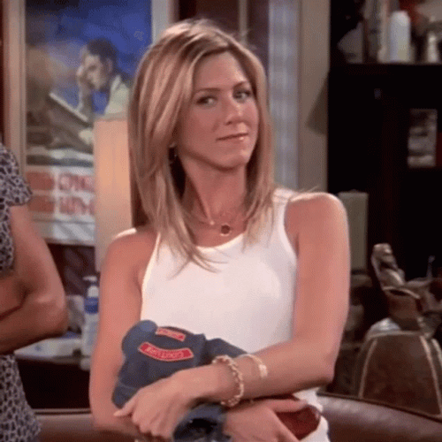 Jennifer Aniston Girl What Reaction GIF