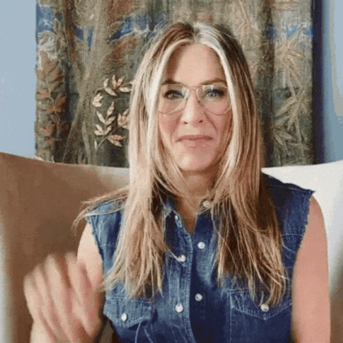 Jennifer Aniston Hi Happy GIF