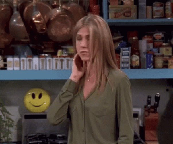 Jennifer Aniston Rachel Happy Clap GIF