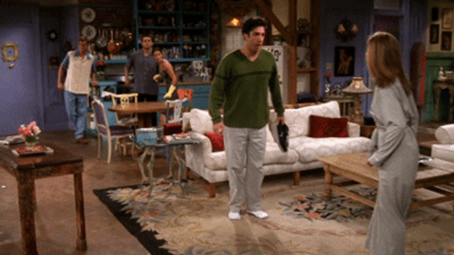 Jennifer Aniston Rachel Ross Grammar GIF