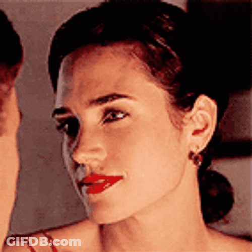Jennifer Connelly Passionately Smiling GIF