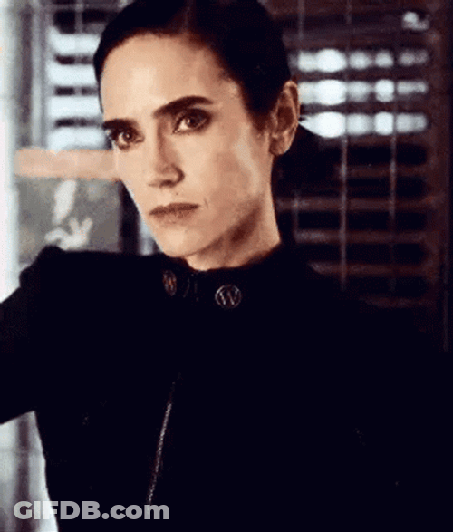 Jennifer Connelly Serious Stare GIF
