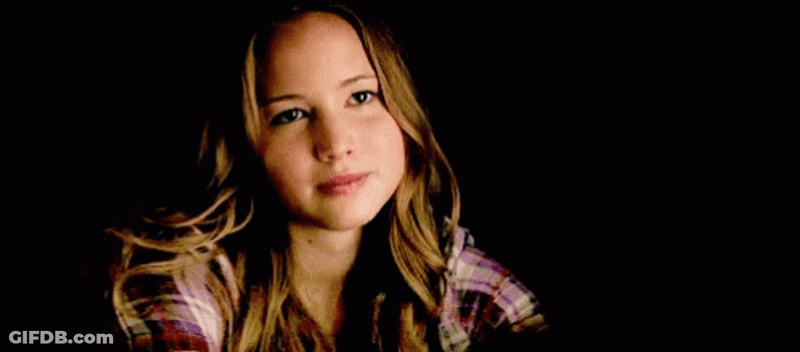 Jennifer Lawrence Cute Smile GIF