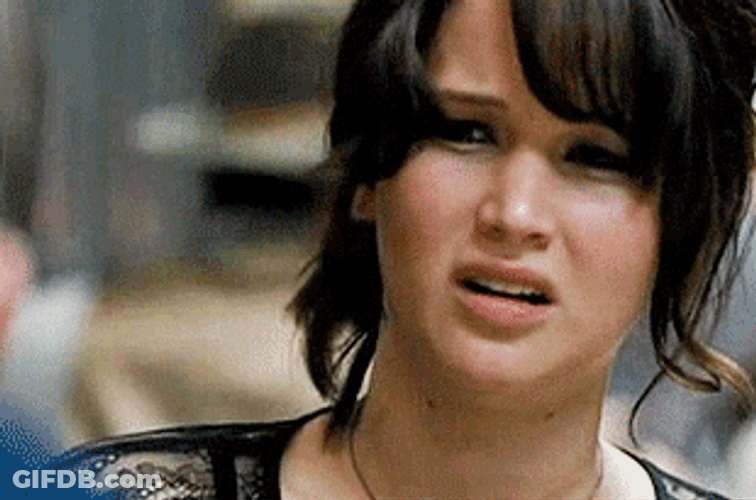 Jennifer Lawrence Disgusted Face GIF