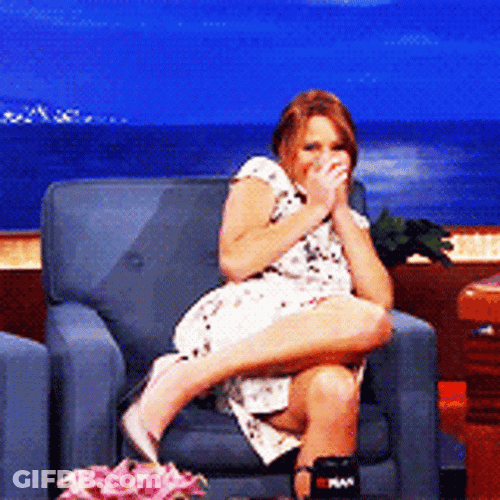 Jennifer Lawrence Sitting In Couch GIF
