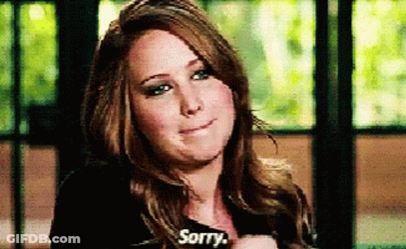 Jennifer Lawrence Sorry Not Sorry GIF
