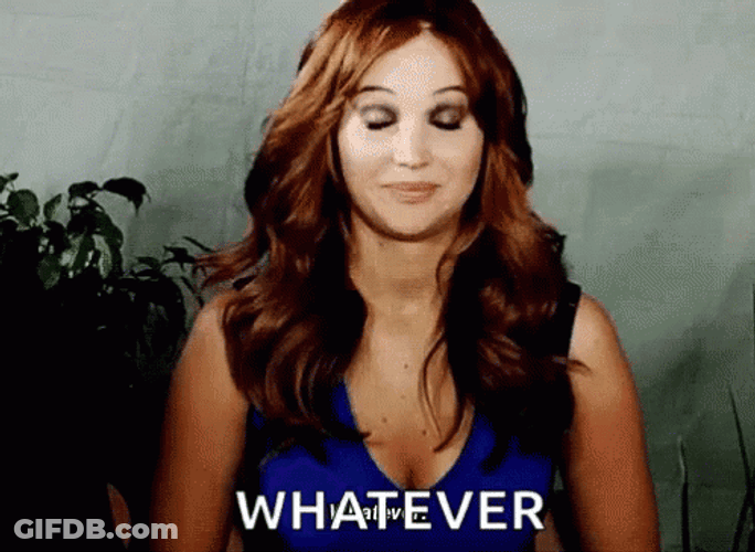 Jennifer Lawrence Whatever GIF