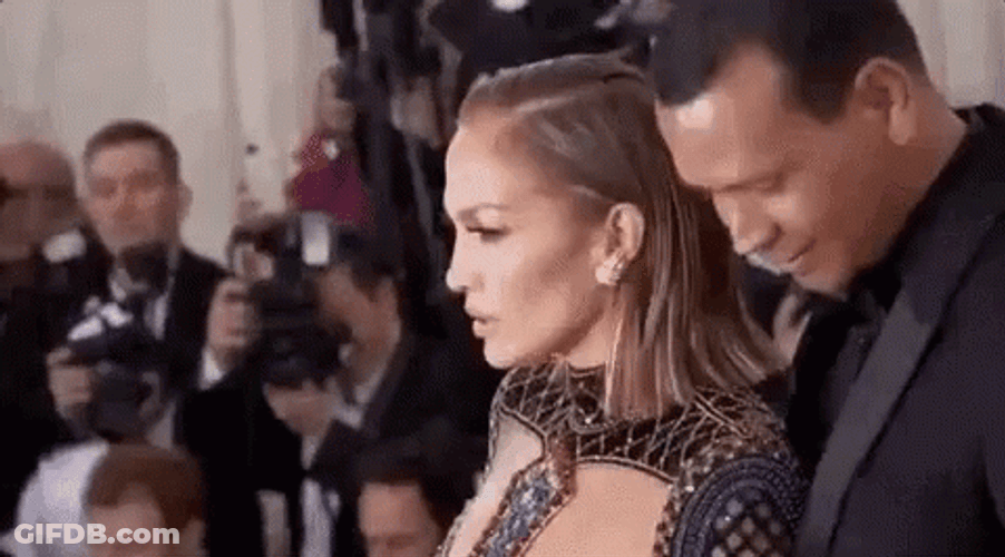 Jennifer Lopez At Met Gala 2018 GIF