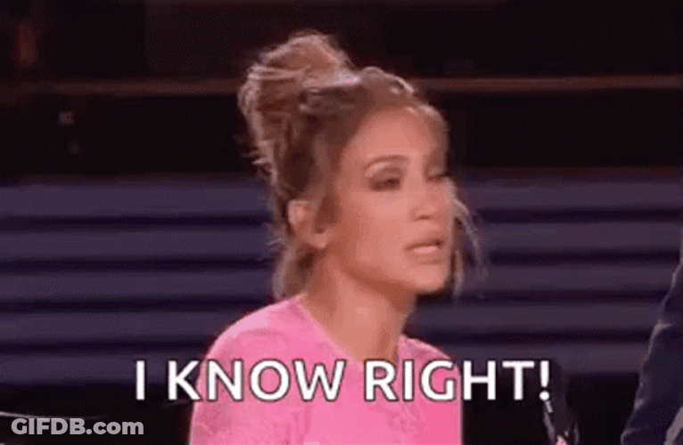 Jennifer Lopez I Know Right Look GIF