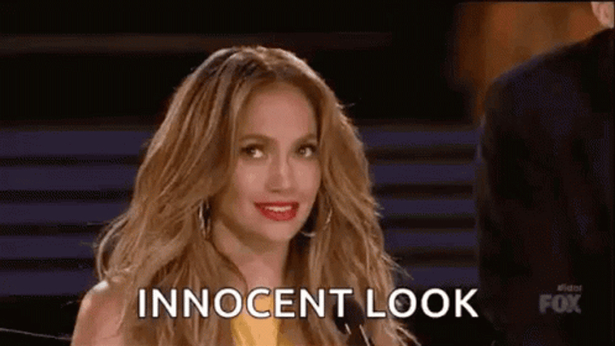 Jennifer Lopez Innocent Look GIF