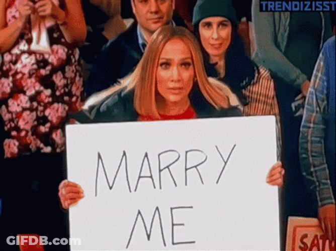 Jennifer Lopez Marry Me Again GIF