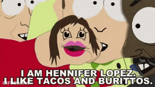 Jennifer Lopez Saying She Likes Tacos And Burritos GIF