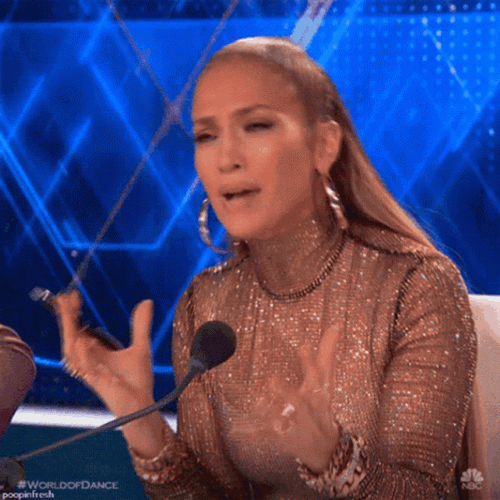 Jennifer Lopez Saying Why GIF