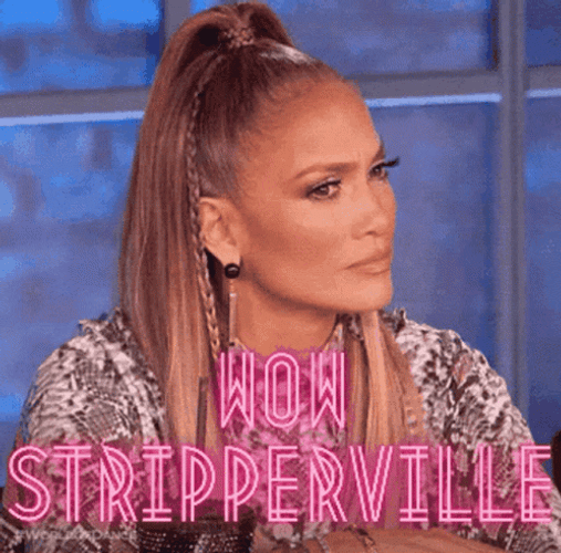 Jennifer Lopez Shock Reaction GIF