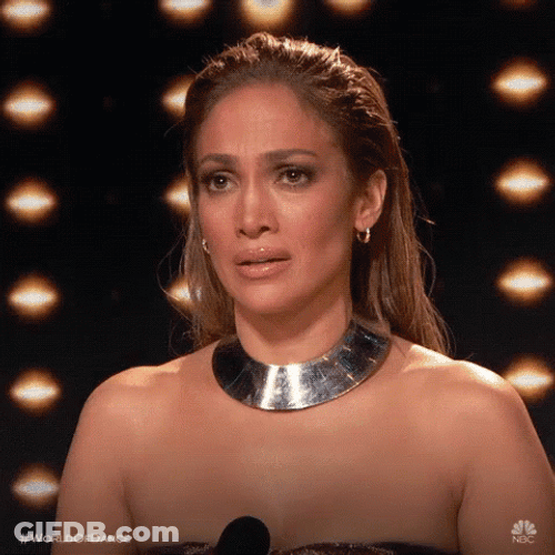 Jennifer Lopez Worried Reaction GIF