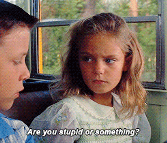 Jenny Asking If Forrest Gump Is Stupid GIF