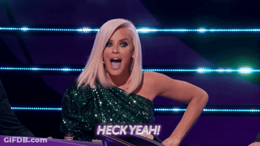 Jenny McCarthy Heck Yeah GIF