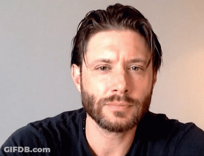 Jensen Ackles American Actor Peace Sign GIF