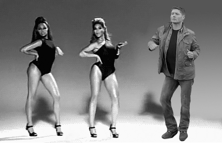 Jensen Ackles Beyonce Mash Up GIF