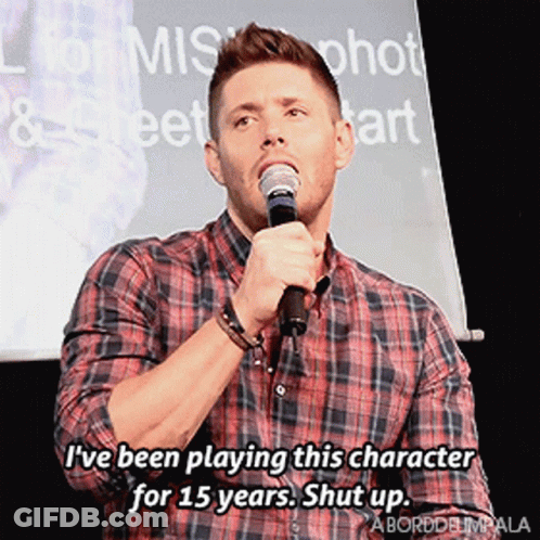 Jensen Ackles Dean Winchester GIF
