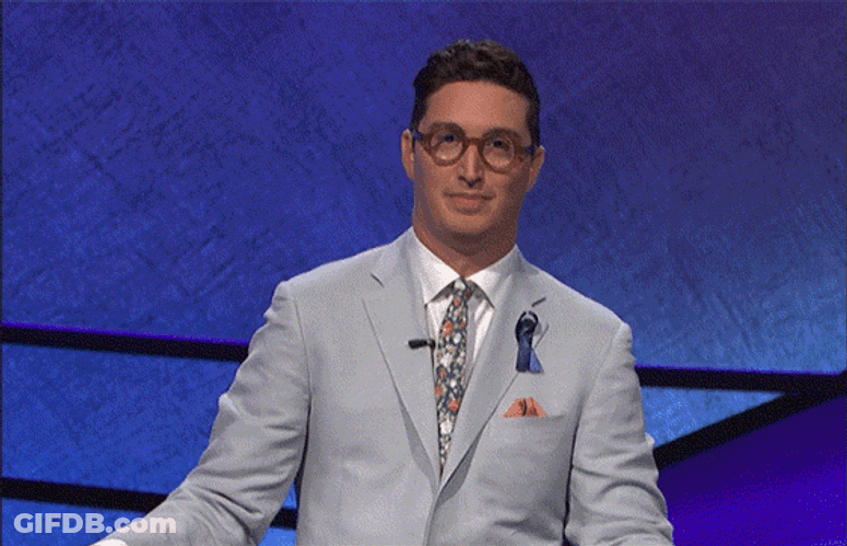 Jeopardy Alex Trebek Side Lean Dance Move GIF