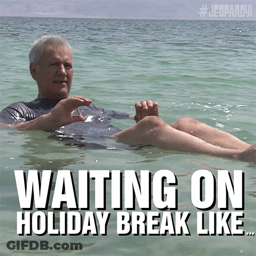 Jeopardy Alex Trebek Vacation Time GIF