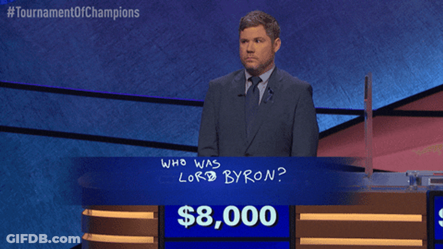 Jeopardy Austin Rogers Mic Drop GIF