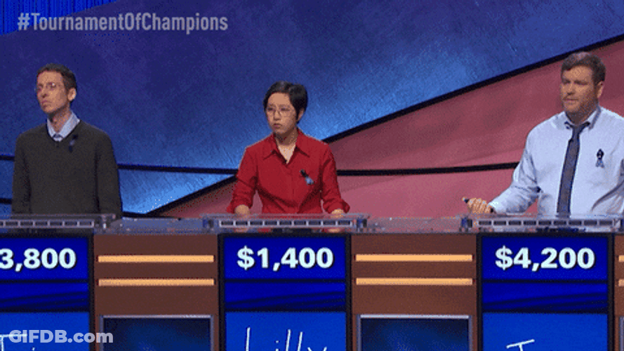 Jeopardy Battle Of Champion Round GIF