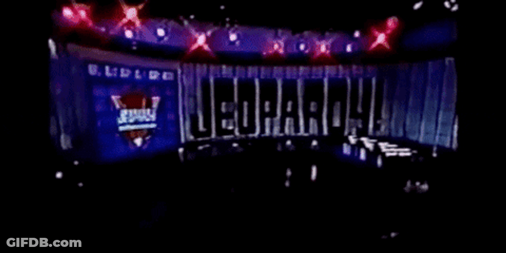 Jeopardy Vintage Show Trailer GIF