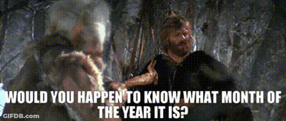 Jeremiah Johnson Asking What Month Funny Meme GIF