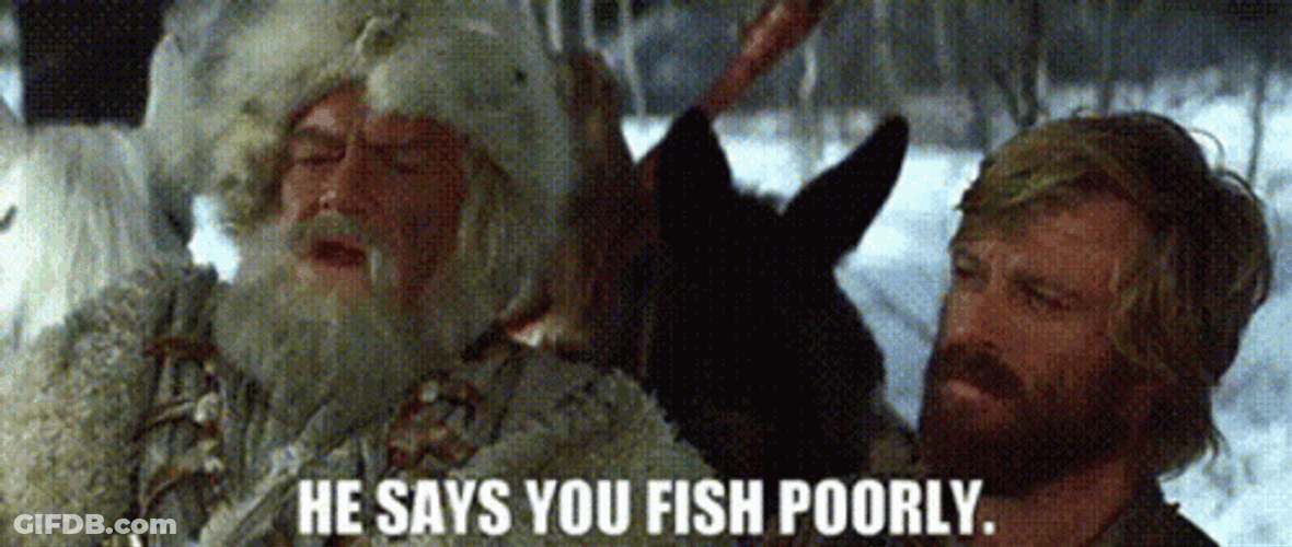 Jeremiah Johnson Movie Quote Fishing Snow Mountain GIF