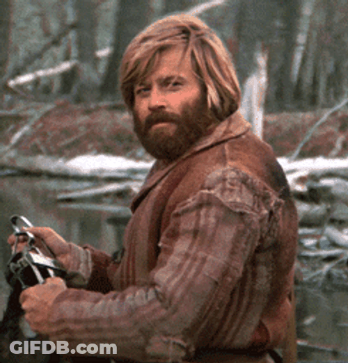 Jeremiah Johnson Robert Redford Yes Nod Reaction GIF