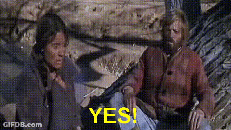Jeremiah Johnson Swan Argue Yes Reaction Meme GIF