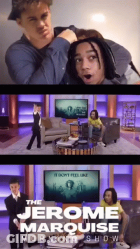 Jerome Marquee Morning Show On Television GIF